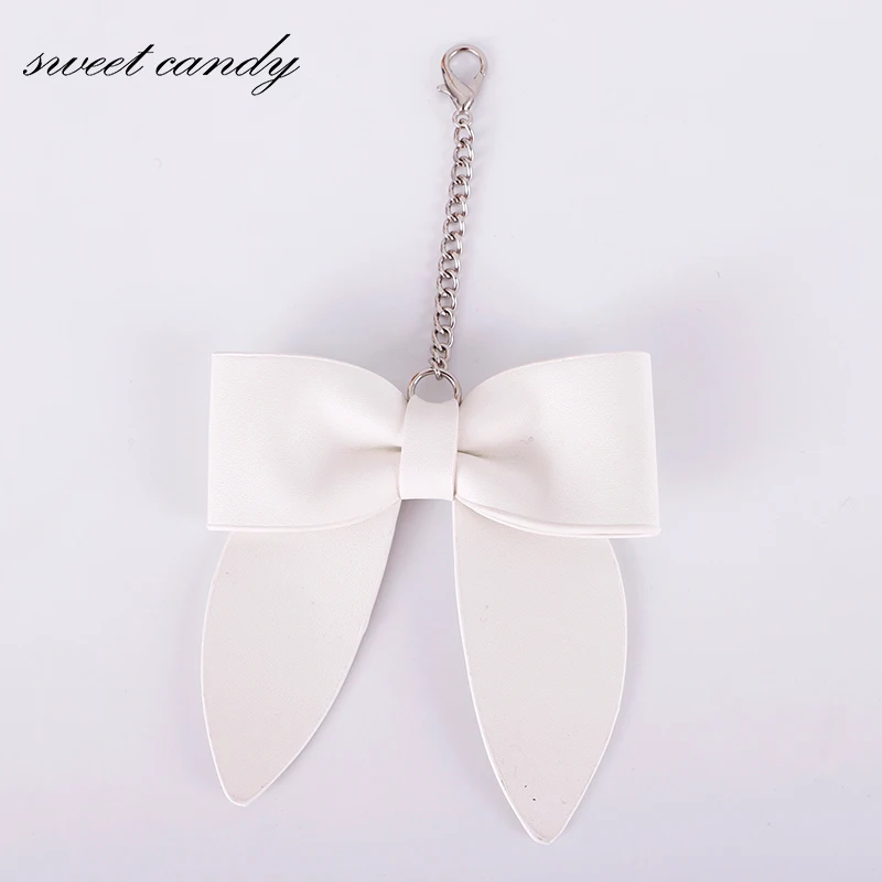 

Sakura Japanese Student Bags handbags high school students JK Uniform bag unisex shoulder bag PU leather ladies bow pendant