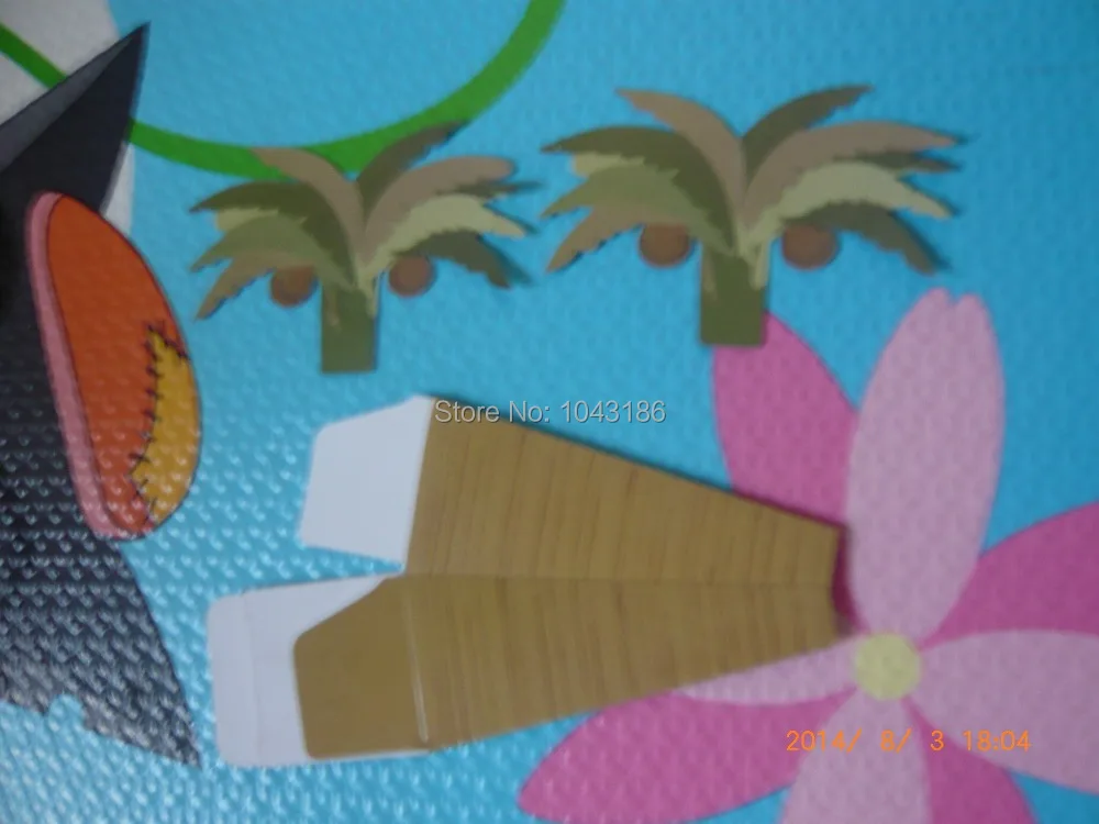 Свадебные сувениры-коробки для сувениров с многомерными деталями украшение