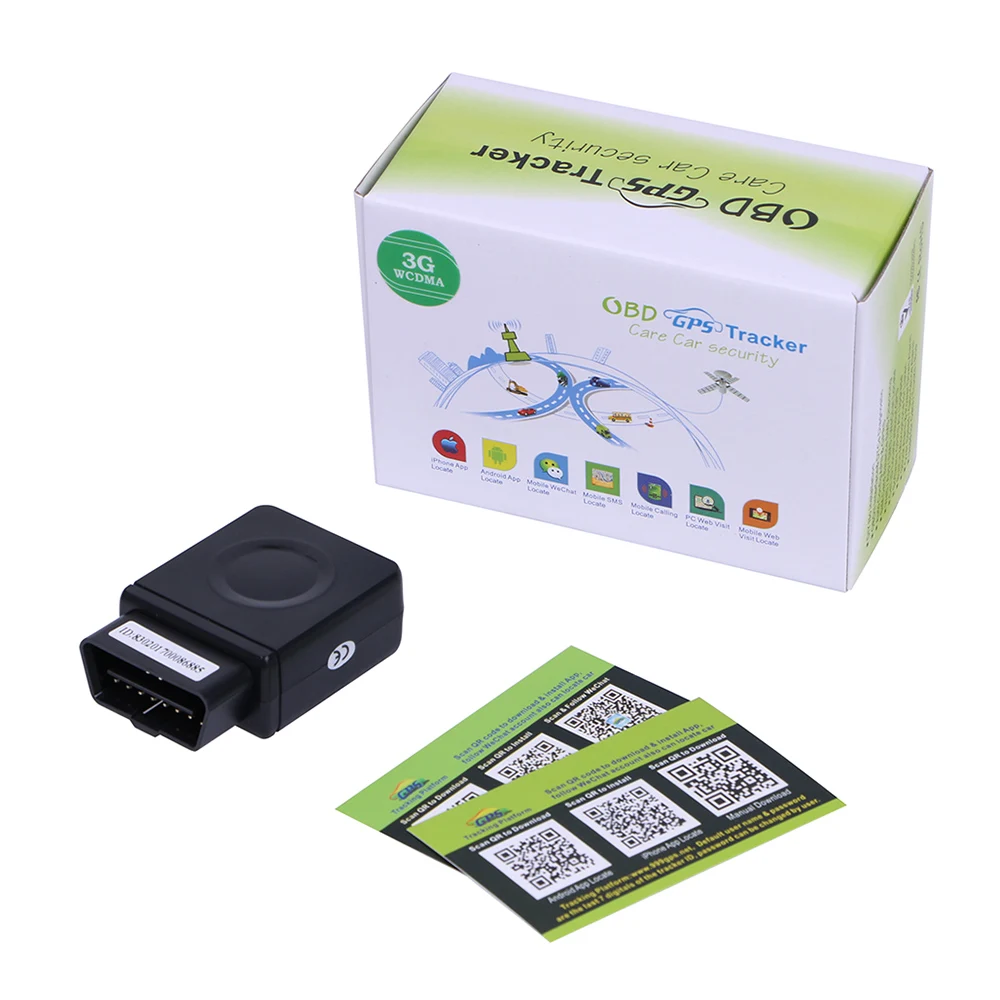 3g gps трекер OBD 9-45 в подключаемый сигнал тревоги голосовой монитор OBD2 gps трекер автомобиля превышение скорости Вибрация оповещения Geofence бесплатное приложение Rastreador