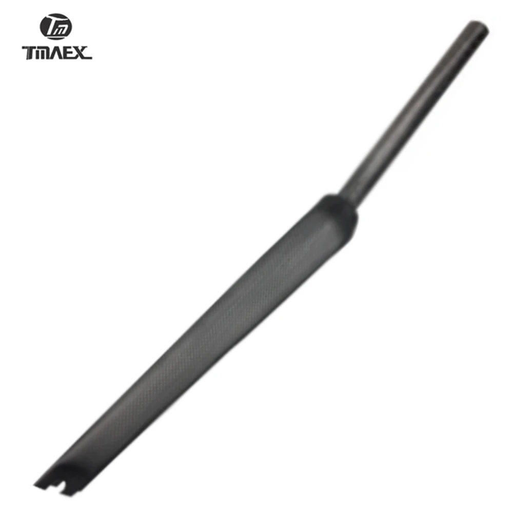No logo Full Carbon Fork Bicycle Front 700MM 3K Matte/Glossy V Brake Road Bike 28.6MM Parts Ultra light | Спорт и развлечения