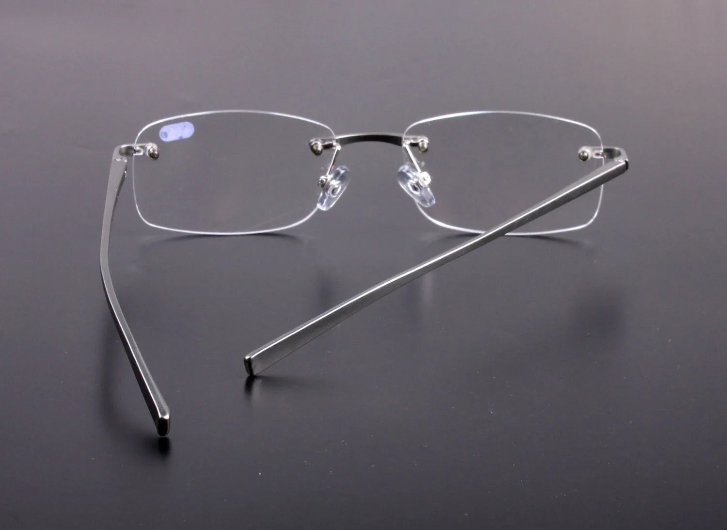 Мужские и женские очки без оправы квадратные для чтения Gafas De Lectura leesbril + 1 00 50 2 3 |