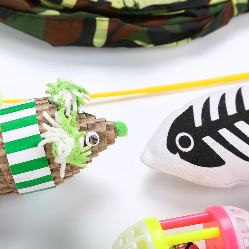 20 Шт./компл. Игрушки Разнообразие Пакет Кошки Смешные Рыбы Шары Подарок Значение