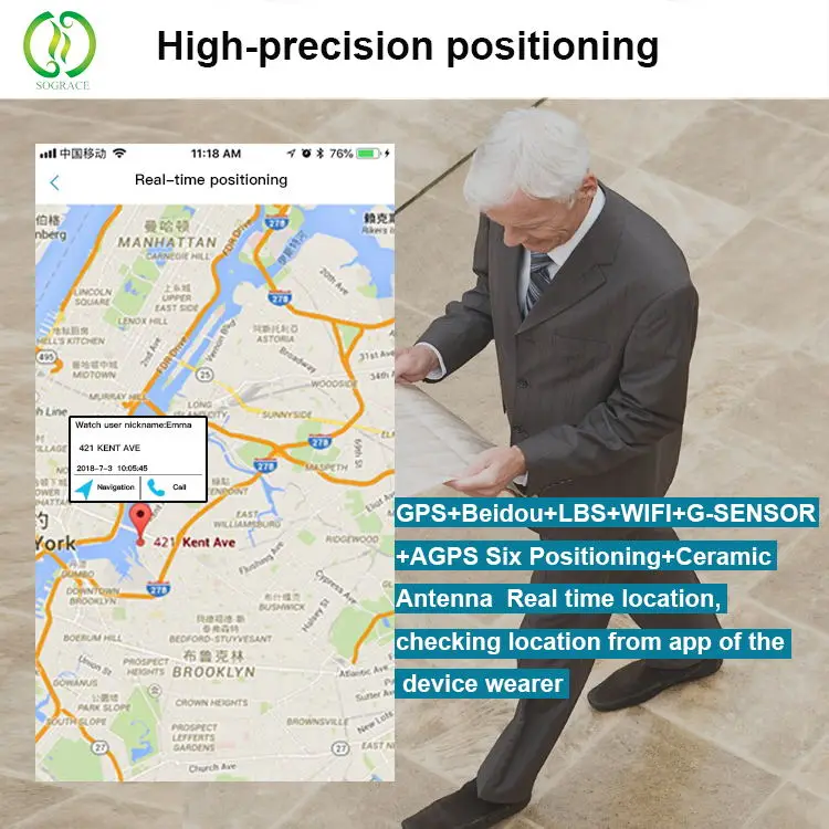 Gps смарт Сейф часы детей SOS Smart анти потерял IP67 Водонепроницаемый Смарт фитнес