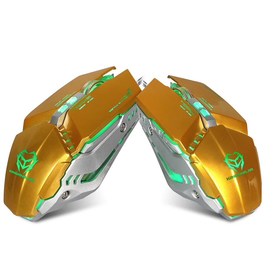 Профессиональная 8 кнопок светодиодный эргономичная механическая мышь