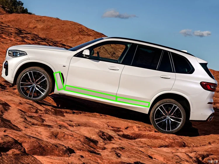 Боковая дверь из нержавеющей стали для BMW X5 G05 2019 2020 | Автомобили и мотоциклы
