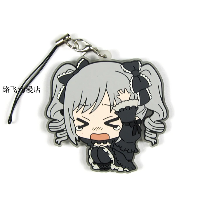 Экшн фигурка Kanzaki Ranko THE IDOLM @ STER Рин Сибуя аниме модель резиновый брелок кулон
