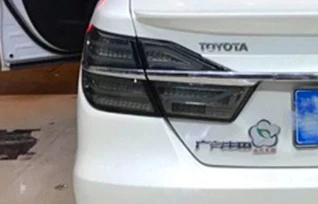 Smoke Автомобильный Стильный чехол для TOYOTA Aurion Camry- светодиодный задний фонарь для Benz стиль светодиодный задний фонарь для Toyota светодиодный задний фонарь - Цвет: Smoke