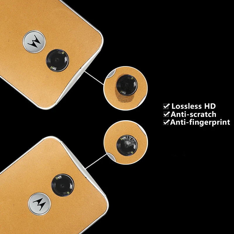 Подлинная задняя камера Объектив Закаленное стекло пленка для Motorola Moto X + 1