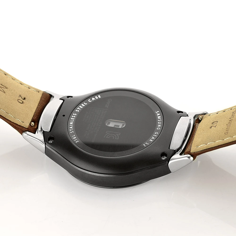20 мм ремешок для часов из натуральной кожи для samsung gear Sport gear S2 классический наручный ремень для часов huawei 2 Ремешки для наручных часов браслет