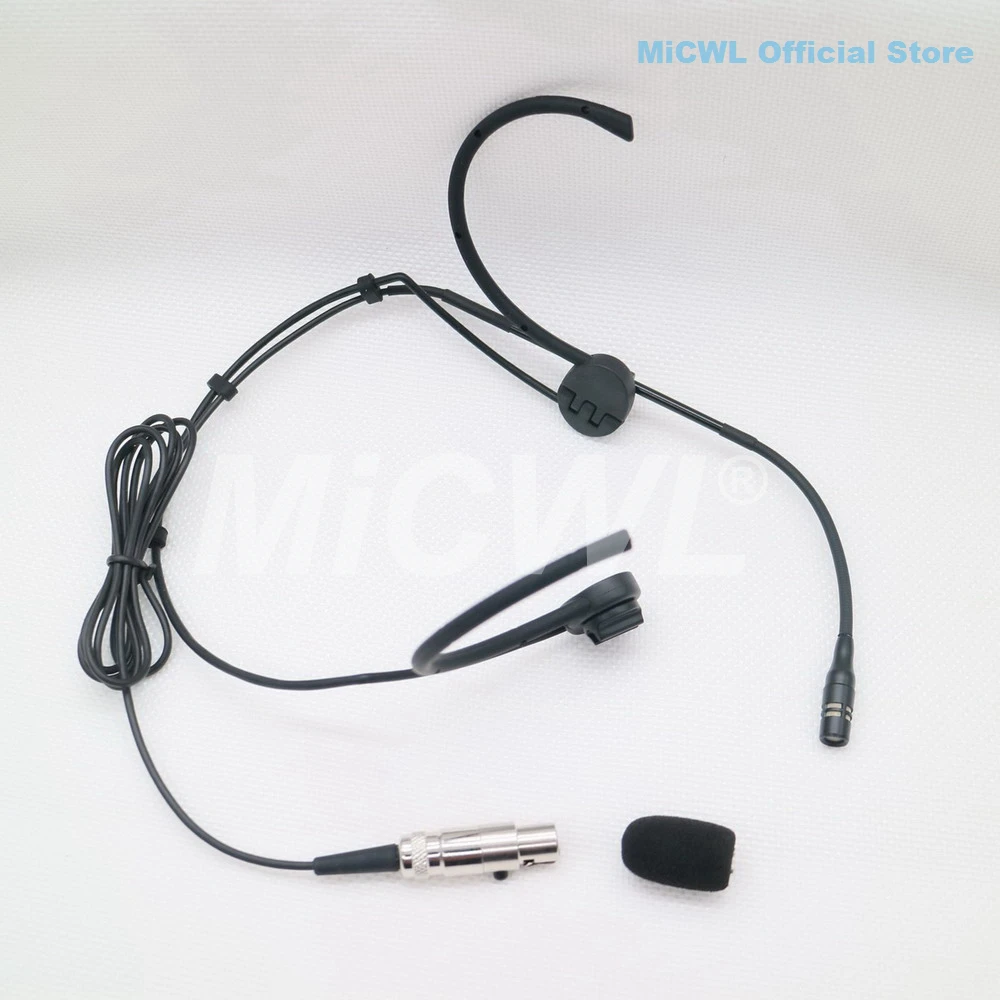 Кардиоидная гарнитура микрофон для Shure Beta54 складной сцены Пение Запись Mike TA4F mini XLR