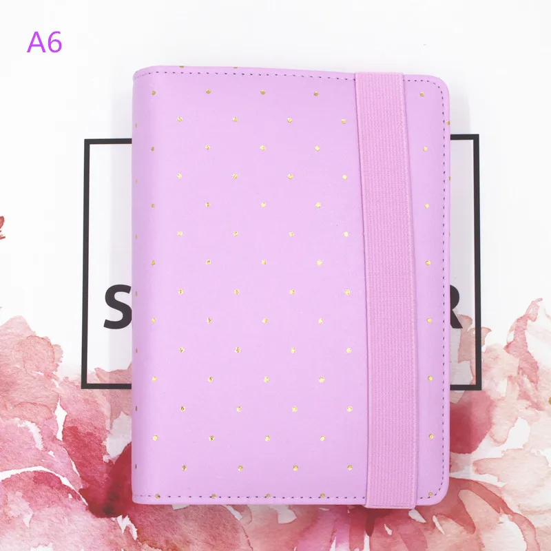 Lovedoki кожаный спиральный блокнот Bullet Journal Diary A5 A6, органайзер на резинке, офисные школьные принадлежности, канцелярские товары