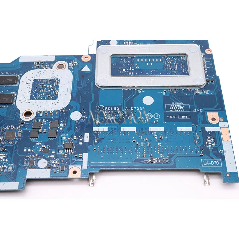 Nokotion BDL50 LA-D703P для HP 15-AY 15-BD 15-ac 854940-601 854940-001 материнская плата ноутбука с