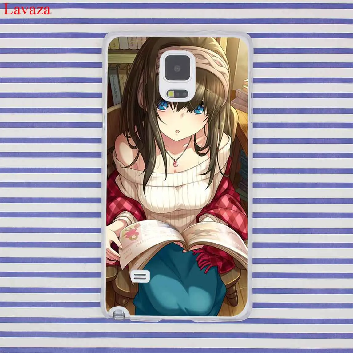 Чехол для телефона Lavaza Sexy the anime kawaii Girl Cat Samsung Galaxy Note 10 9 8 A9 A8 A7 A6 Plus 2018 A3 A5 2015 2016 2017