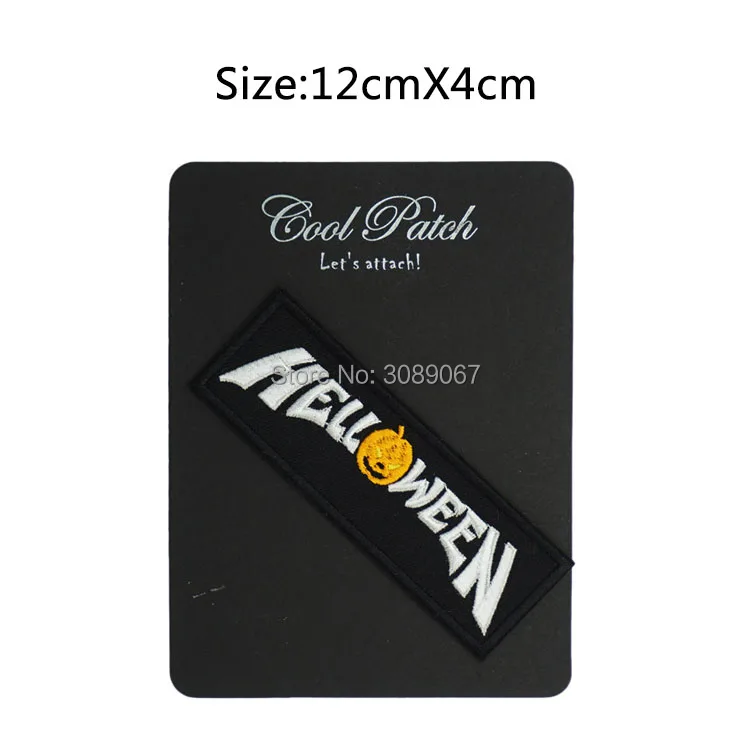 Вышитая нашивка HELLOWEEN тяжелая скорость Стратовариус эдгай шаман музыкальная