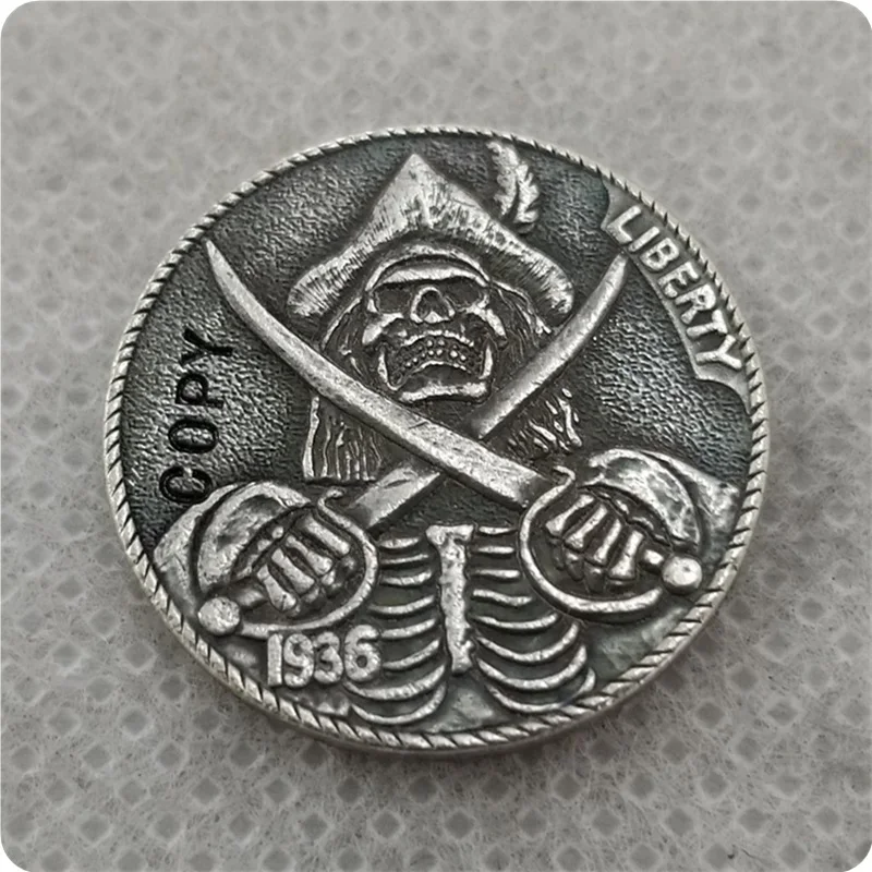 Никелевые монеты Hobo Модель № 56 _ 1936 d Классические Монеты из никеля памятные