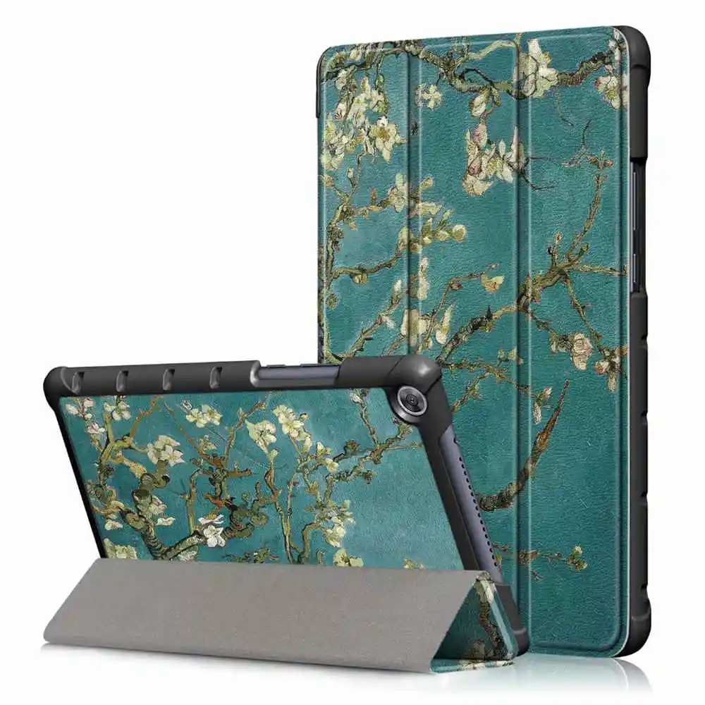 Умный чехол из искусственной кожи для huawei MediaPad M5 Lite 8,0 JDN2-AL00/W09 8," чехол для планшета с функцией автоматического сна/пробуждения+ подарки
