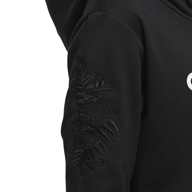 Оригинальный Женский пуловер с капюшоном Adidas W OS EMBRD HDY спортивная одежда новое