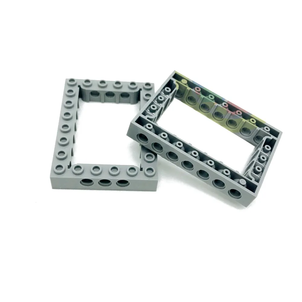 2 шт./лот Technic серии MOC кирпичные части луч 6*8 рамка квадратные Строительные блоки
