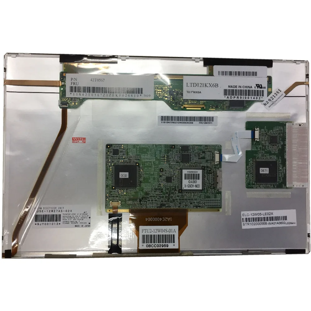 Для X201 X200 LTD121KX6B ЖК-дисплей Экран Панель с Touh Экран планшета Стекло