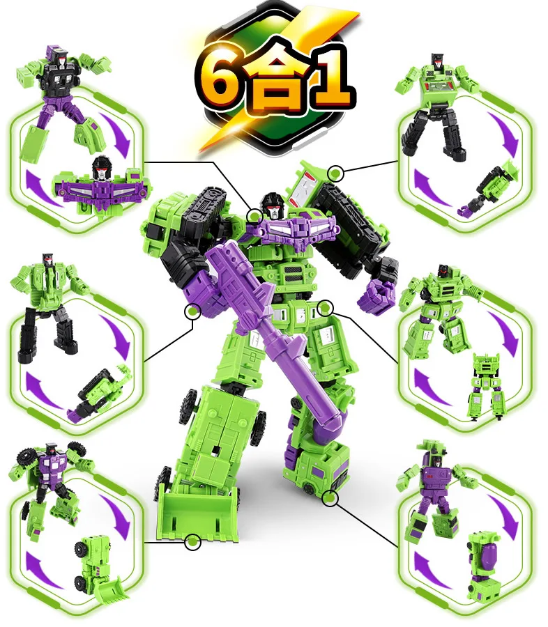 6 шт конструкции для грузовых автомобилей того чтобы модель робота деформации