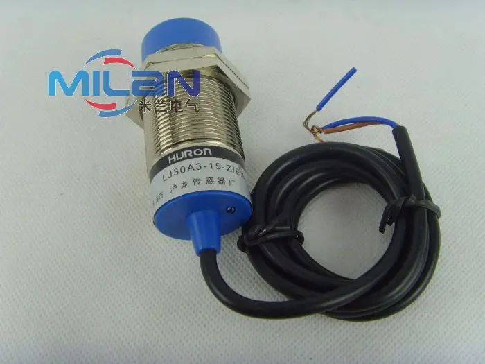 1 шт. индуктивный датчик расстояния M30 2 провода постоянный ток NO 15 мм приближения |