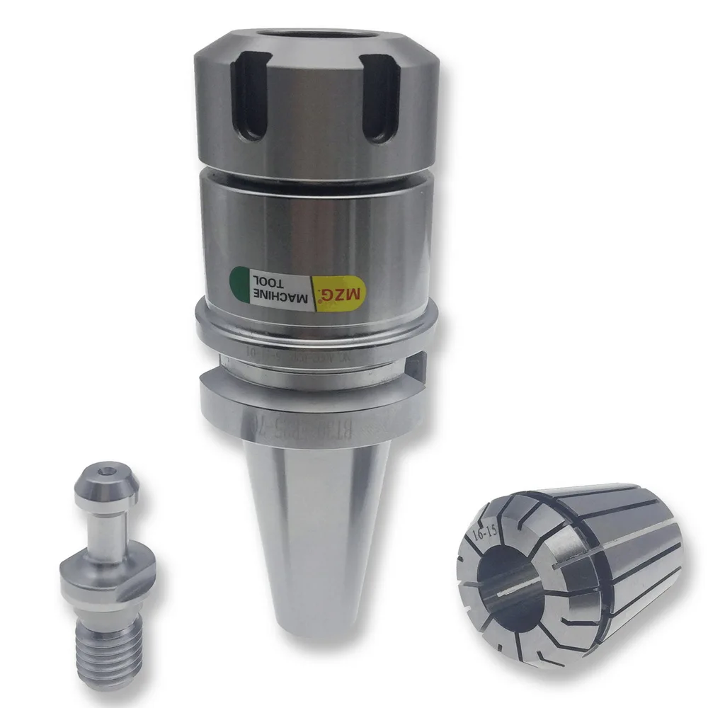 MZG BT40-ER16A-70L M Тип пружинная Цанга из стали er патрон прецизионные держатели инструментов для фрезерования сверлильных беседок фрезерные станки
