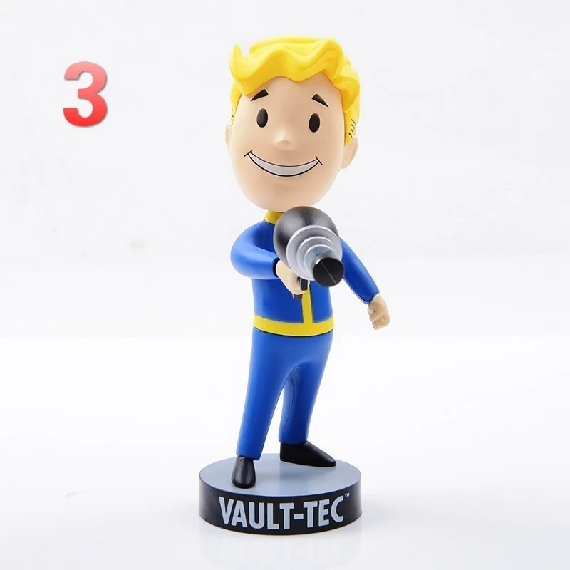 Набор из 7 головок для игр flout 4 Vest Boy Bobbleheads ПВХ экшн фигурки игрушки 13 см|Игровые и