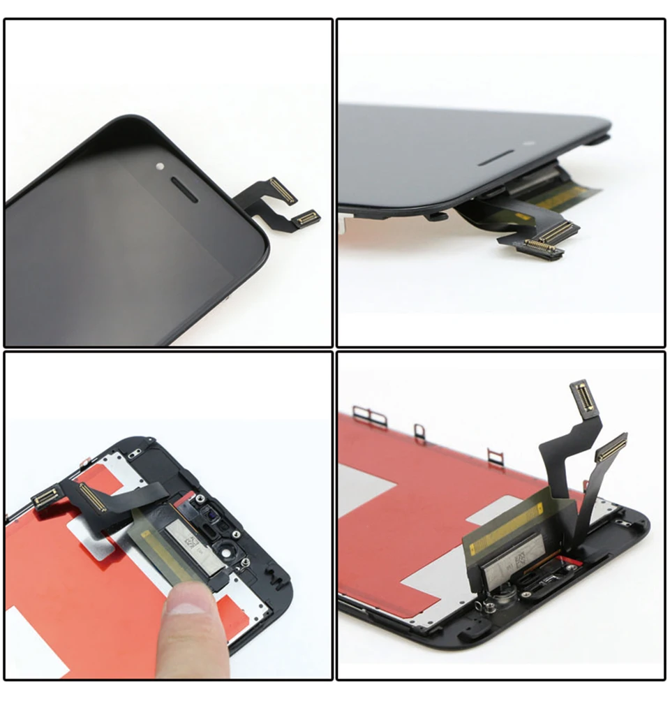10 шт./лот класс AAA сенсорный экран+ ЖК-дисплей для iPhone 6 S Замена дигитайзер сборка без битых пикселей