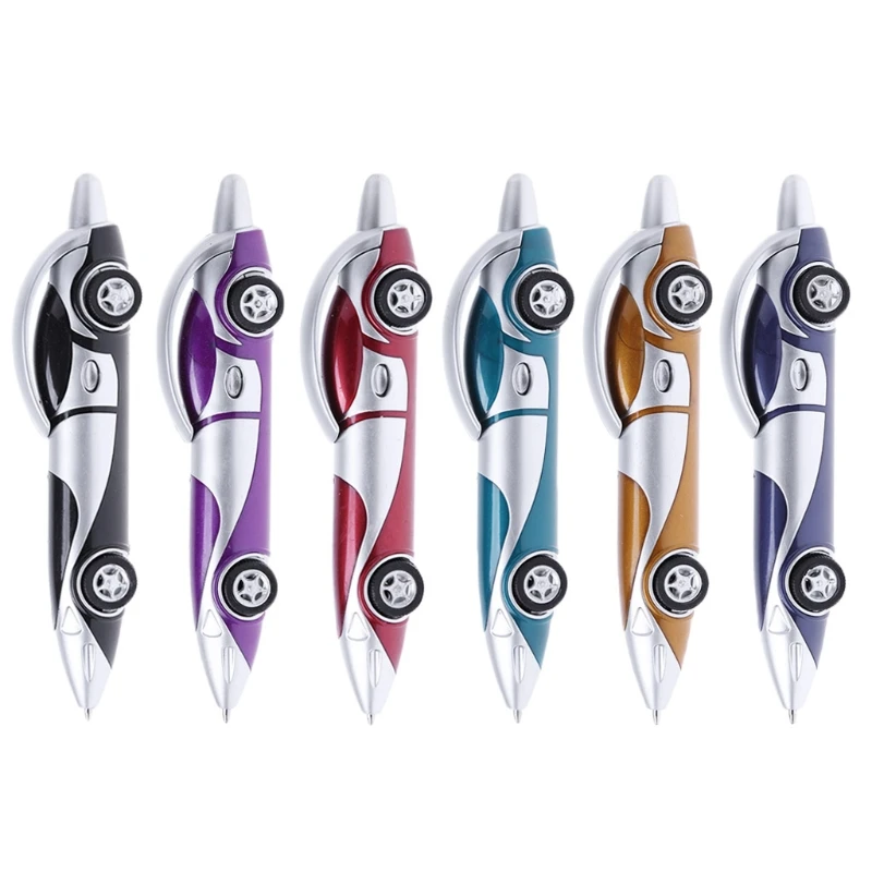 

Funny Novelty Design Racing Car Shaped Ballpoint Pen Office Child Kid Toy Gift