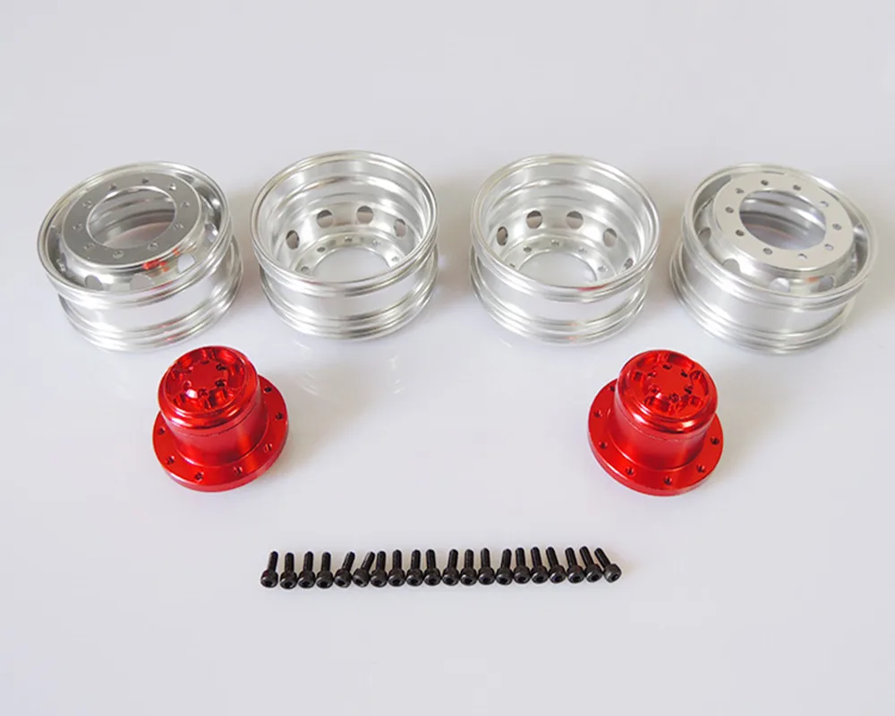 Радиоуправляемые грузовики металлическая ступица заднего колеса обода для 1/14