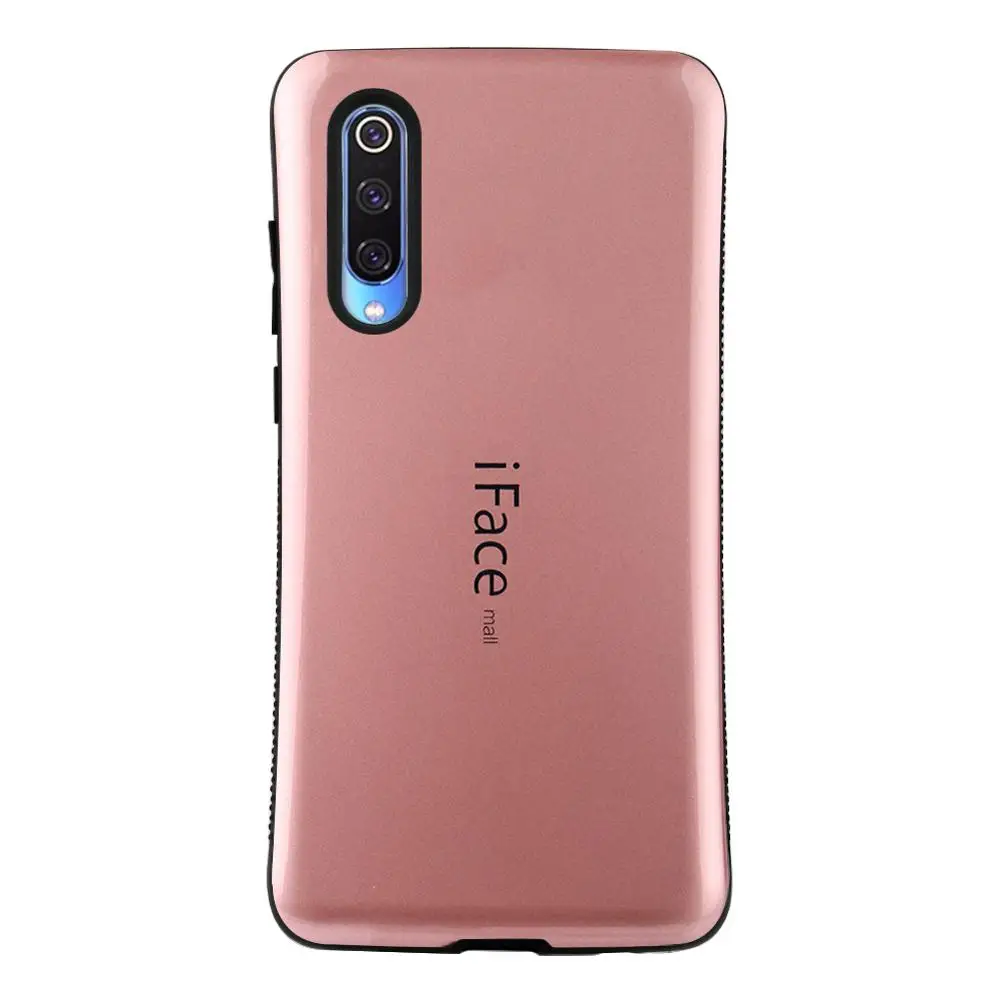 Розовый iFace Mall Case for xiaomi Mi9 Mi 9 Heavy Duty Shockproof Back Cover Hard Shell 6.39 Inch Protect Mobile Phone Case - Цвет: Розовый