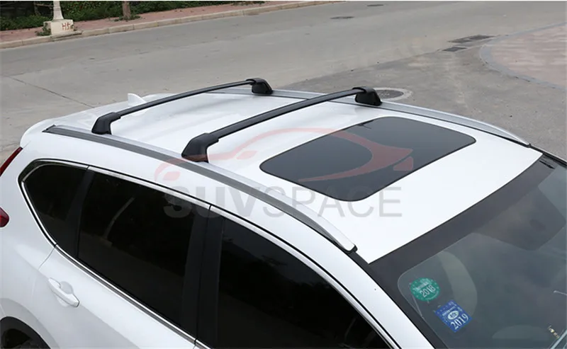 Высокое качество багажник на крышу подходит для 2017 Honda CRV Cross Bar OE Style Bars Black Mount Bolt