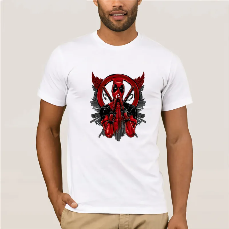 Hakuna Matata Deadpool Мужская футболка крутая тренд новый модная мужская одежда|Мужские