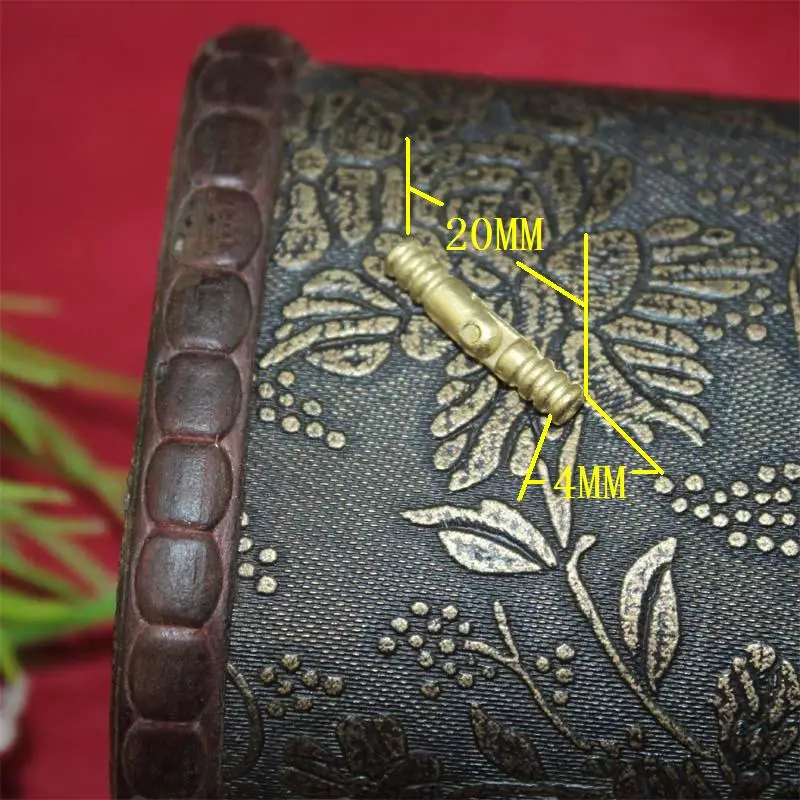 Болты на дверные петли цилиндрические винтажные металлические аксессуары в