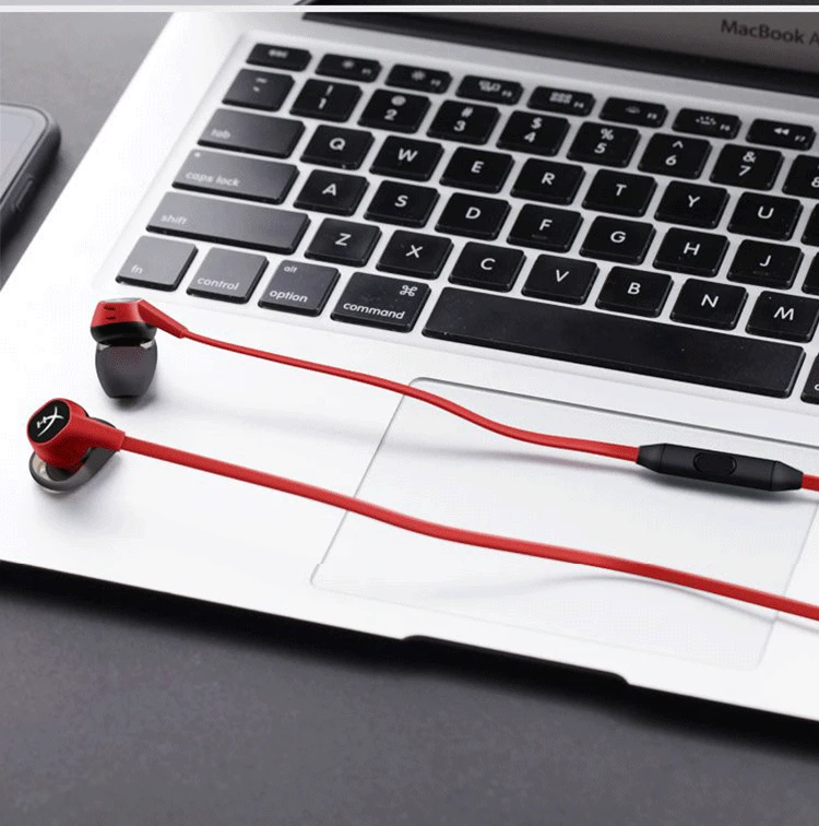 Оригинальные наушники kingston HyperX Cloud, игровая гарнитура с микрофоном, проводная гарнитура с эффектом погружения, аудио наушники-вкладыши для игр