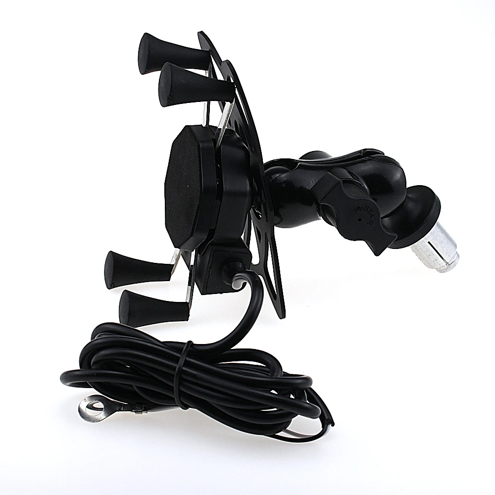 Держатель для телефона зарядное устройство USB Aprilia NA Mana 850/GT Shiver 750/GT SMV 750 Dorsoduro