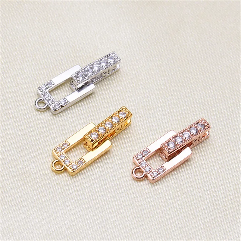 

Jewelry Making DIY Golden/Silvery Connector Clasps Findings Women Fashion Beads Pearls Bracelets Metal Clasps Accessories YLPJ