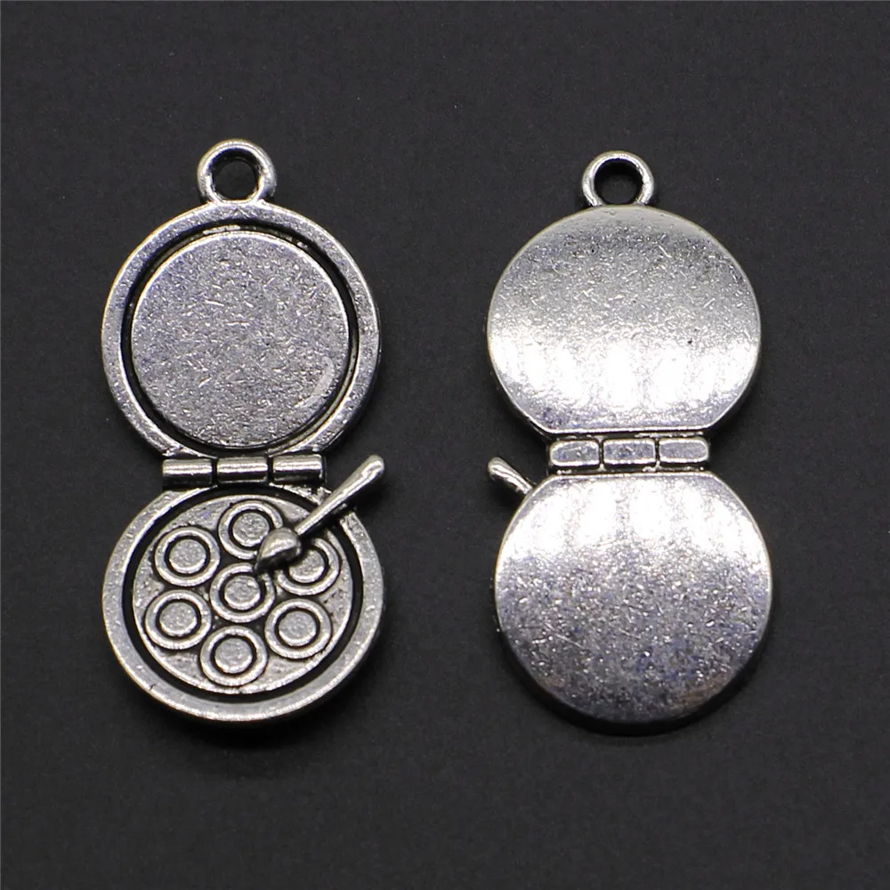 16x34mm 10 шт микс Красота Макияж талисманы для самостоятельного изготовления ювелирных изделий ремесло поставки женские ювелирные изделия - Окраска металла: 16x34mm