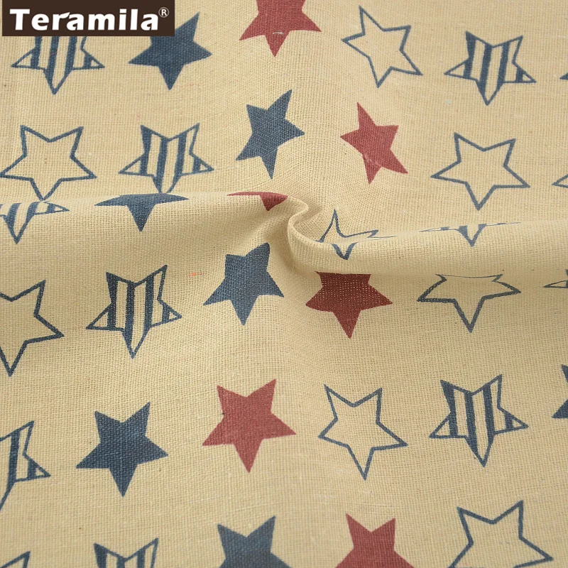 Вышивание Материал tissu скатерть Подушка сумка Цвет звезды печати teramila Текстиль