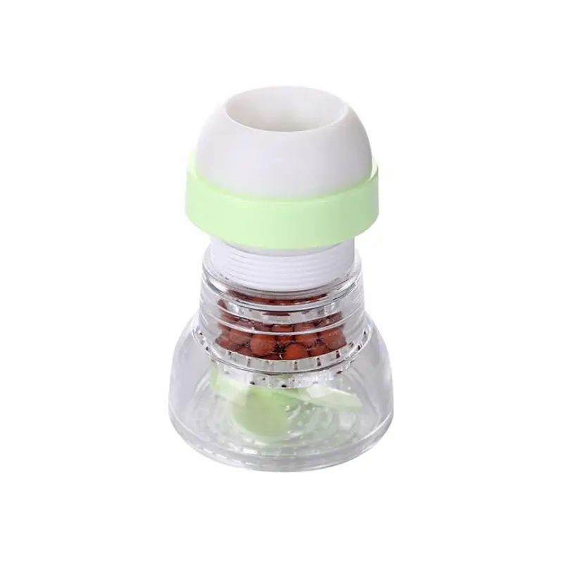 green 3 Colors New Faucet Splash Water-saving Shower Bath Valve Filter Devices Kitchen Dining Accessories Tool Hot Selling - Цвет: green
