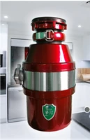household food waste processor kitchen garbage disposal crusher 450w stainless steel grinder food slag crushing machine ha203