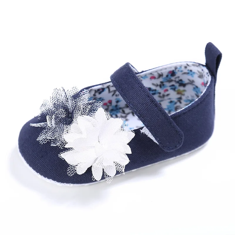 New Cute Flower Baby Girl Shoes Four Season Indoor Toddler Shoes