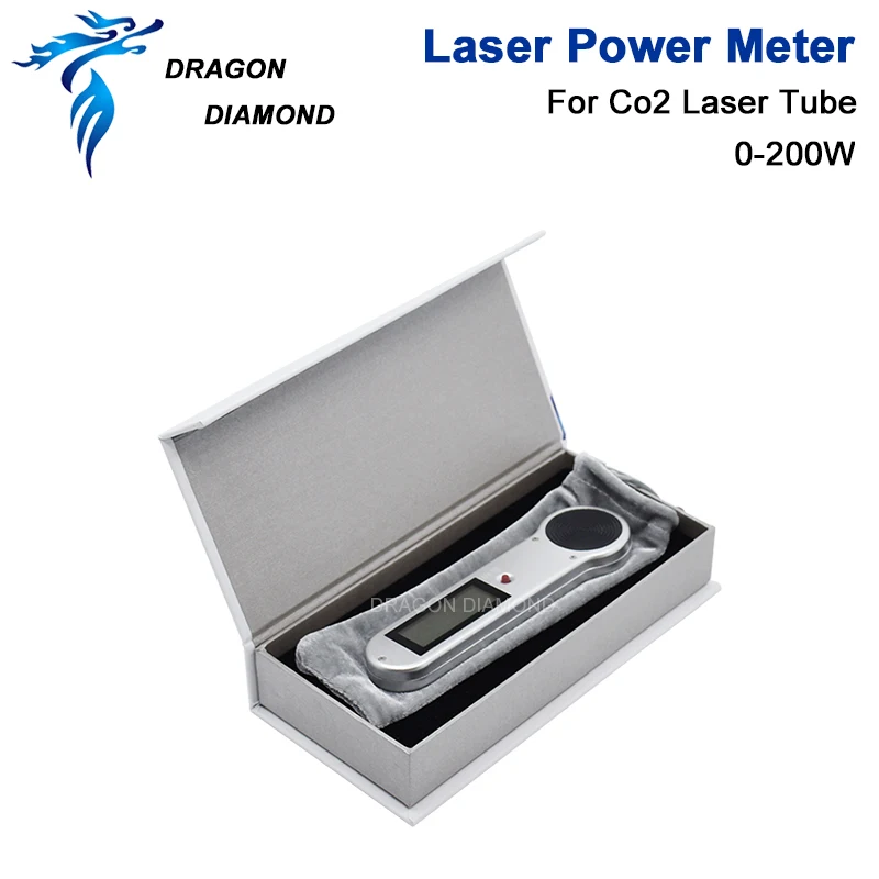 DRAGON DIAMOND ручной CO2 лазерная трубка измеритель мощности HLP-200 для 0-200 Вт лазерная гравировальная и режущая машина