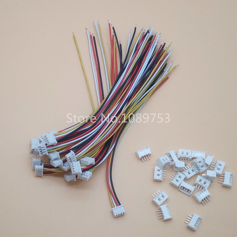 10 комплектов Micro JST 1 25 2 контактный 3P 4P 5P 6P 7P 8P 10Pin разъем штекер гнездовой см