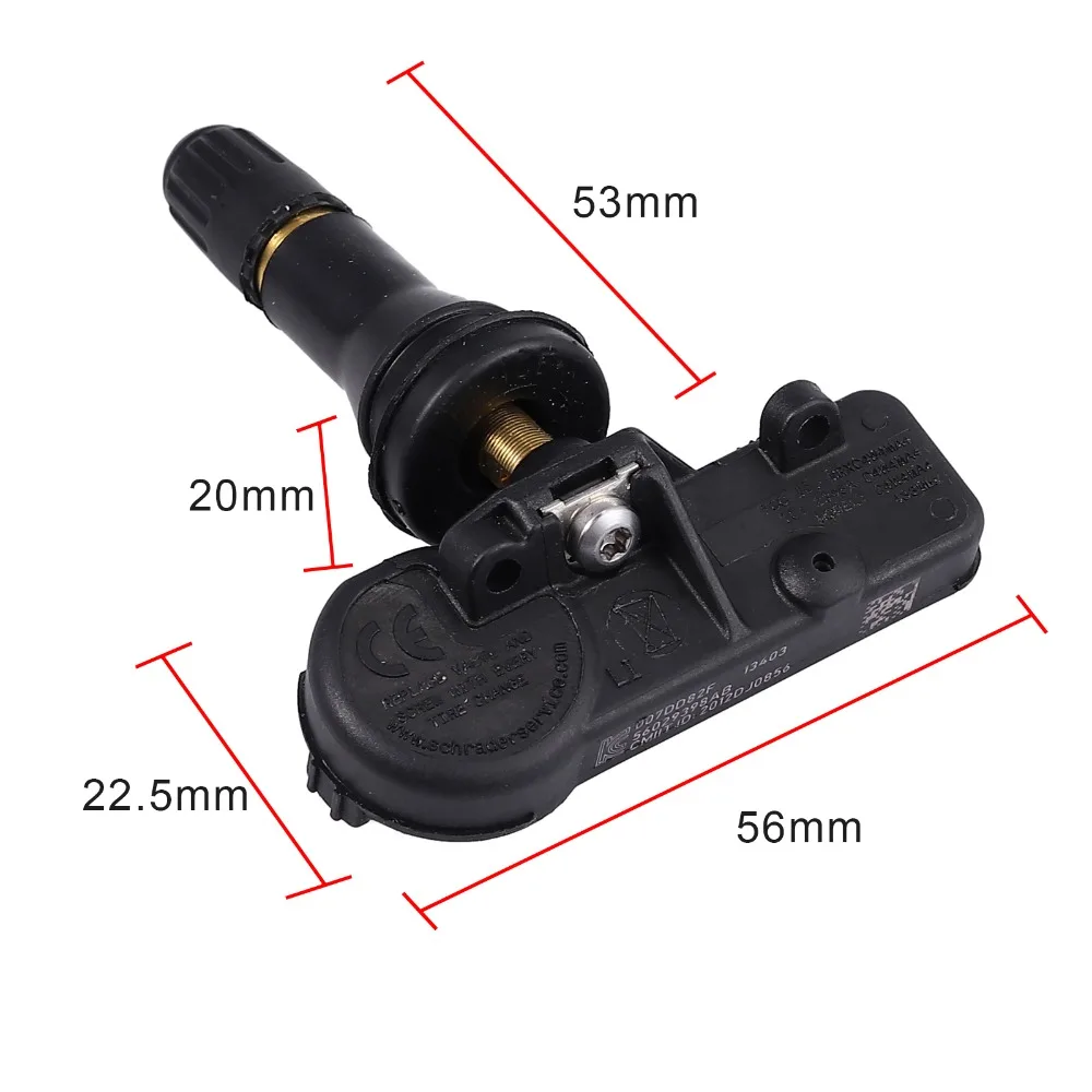 Датчик давления в шинах AUTOUTLET 56029398AB 433 МГц датчик для Chrysler Jeep Dodge Ram мониторинг 4 шт.