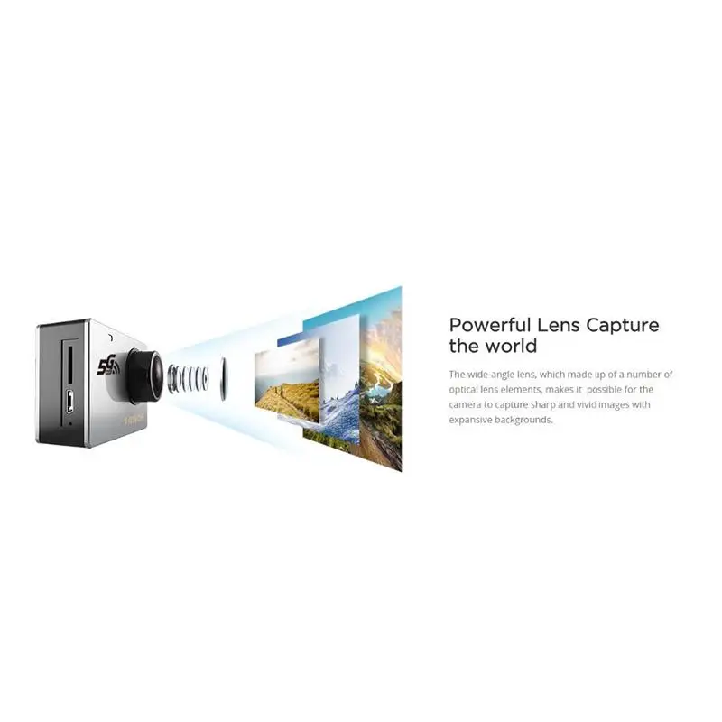 Спортивная Экшн-камера MJX C6000 5G wifi 1080P для дрона MJX B3H, B3PRO и B10H