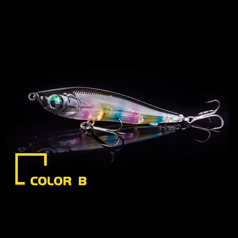 Wokotip приманка-карандаш 8 см 13 г приманки для рыбной ловли жесткие в виде гольяна