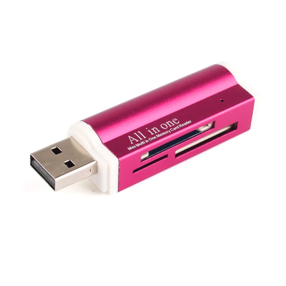 2 шт все в одном USB 2,0 мульти карт памяти для Micro SD/TF M2 MMC MS Duo#22995