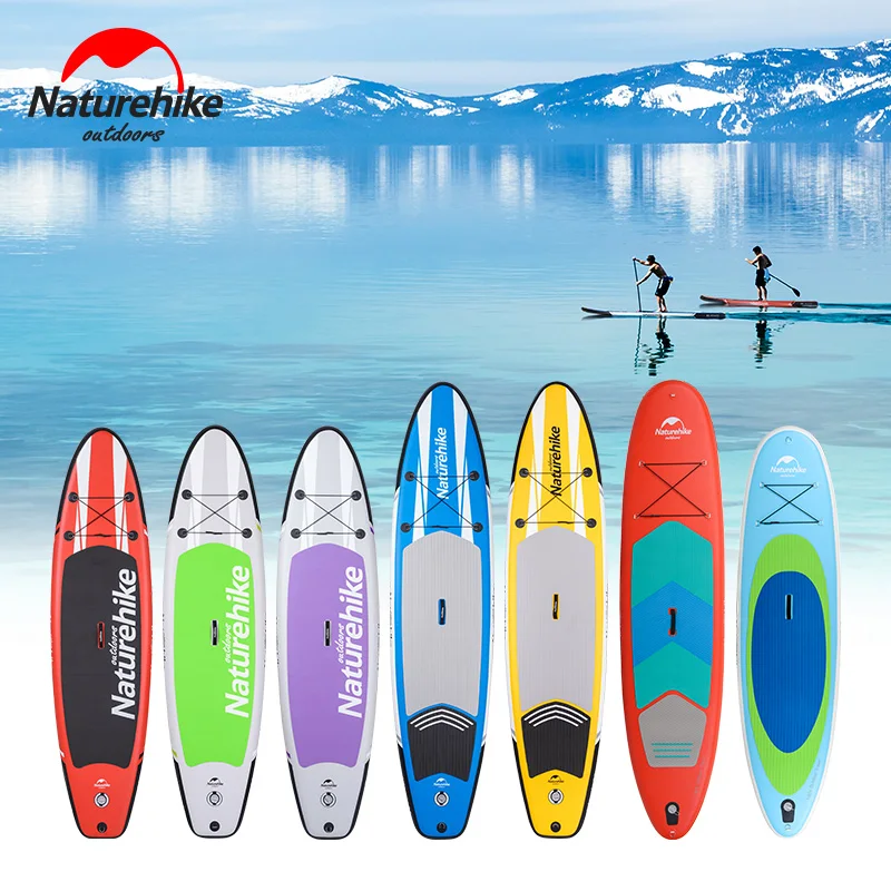 Naturehike 10 до 11 футов надувные sup доска серфинга путешествия рюкзак встать Pad и