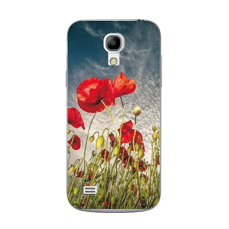 W72 Мягкая Силиконовая обложка чехол для samsung Galaxy S4 Mini/S4Mini GT-I9190 i9195 i9192 картина TPU с рисунком Сердце чехол в виде ракушки 4,3 дюймов - Цвет: W72